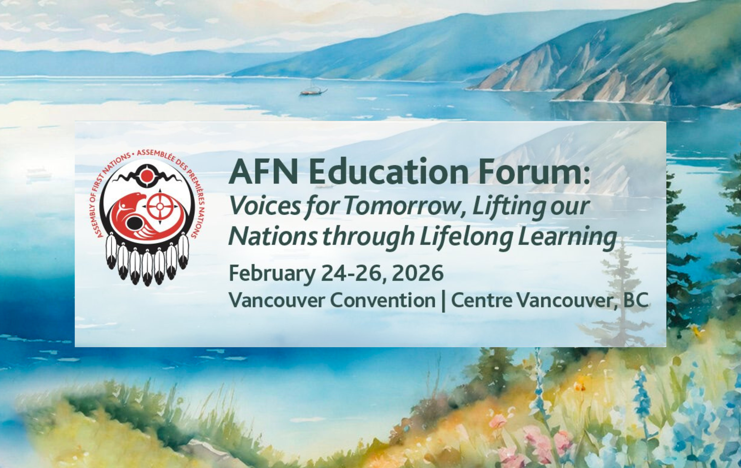 AFN education forum banner